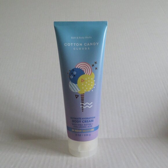 🎉🎉HP🎉🎉 Bath & Body Works - COTTON CANDY CLOUDS Body Cream, NWT - Picture 2 of 3